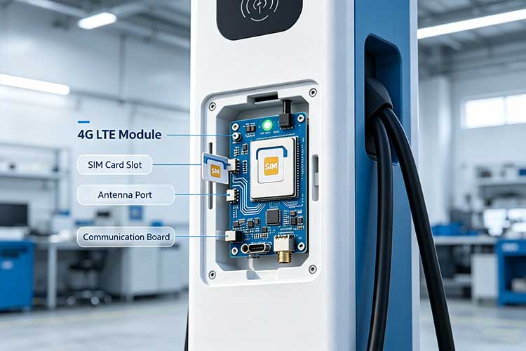 Модуль SIM-карты 4G для зарядной станции
